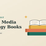 Stack of social media strategy books — a marketing reading list