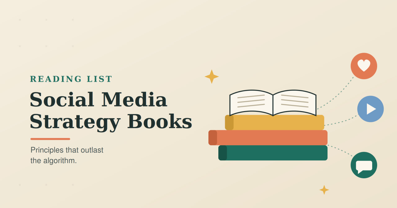10 Must-Read Social Media Strategy Books for Every Marketer