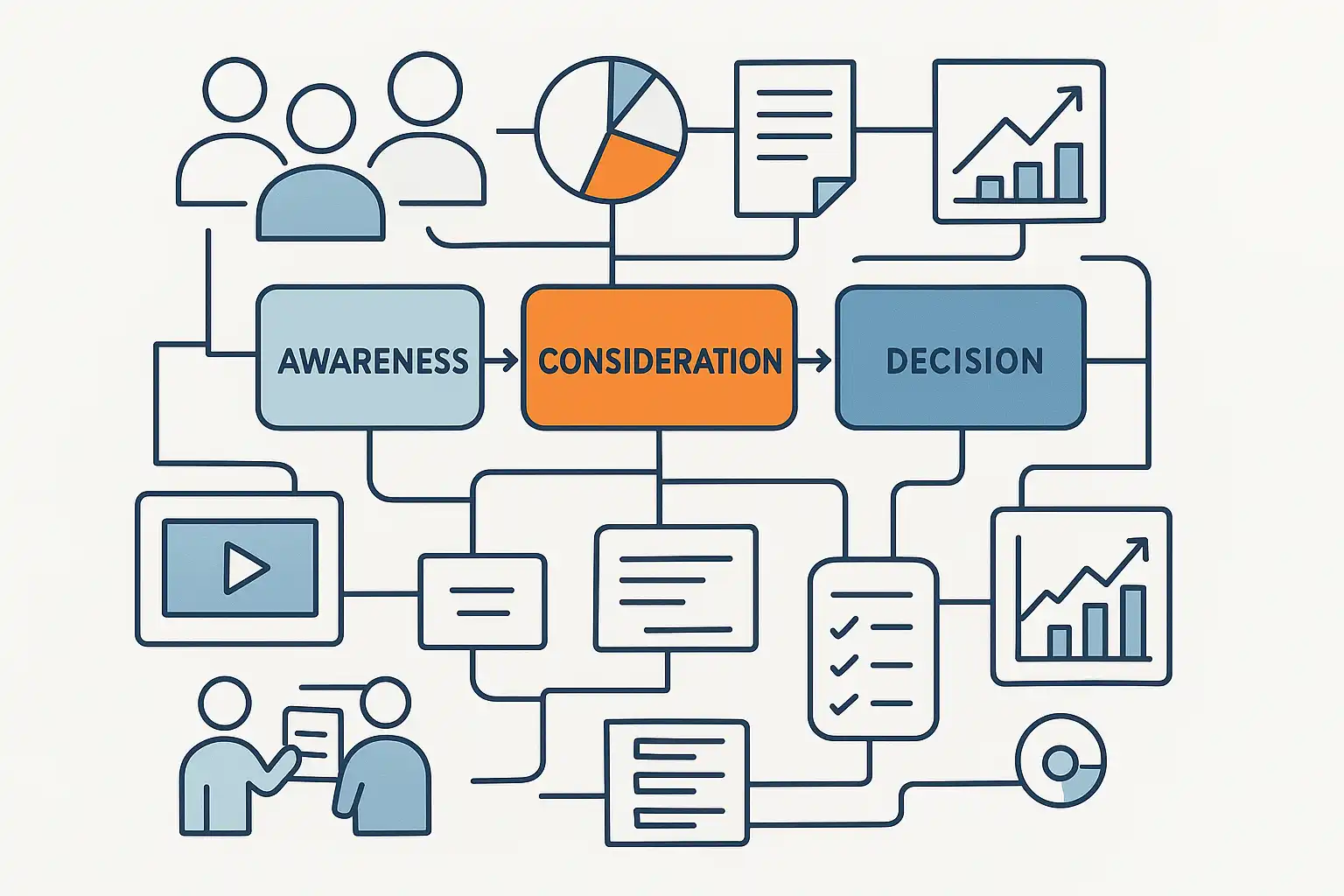 A Content Strategy Framework for B2B Buying Cycles: Step-by-Step Guide