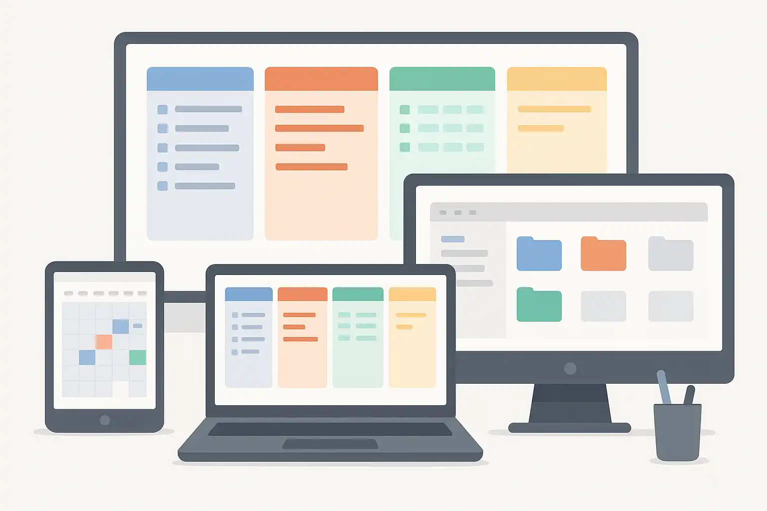 A content plan template built for marketing team workflows